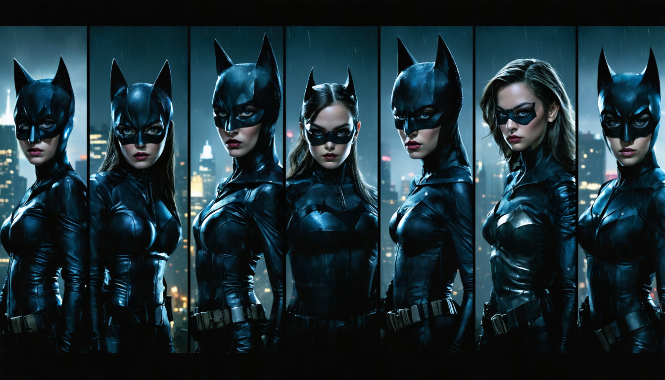 explorez l'univers de catwoman au cinéma et découvrez toutes les actrices emblématiques qui ont prêté leur visage à ce personnage mythique à travers les années.