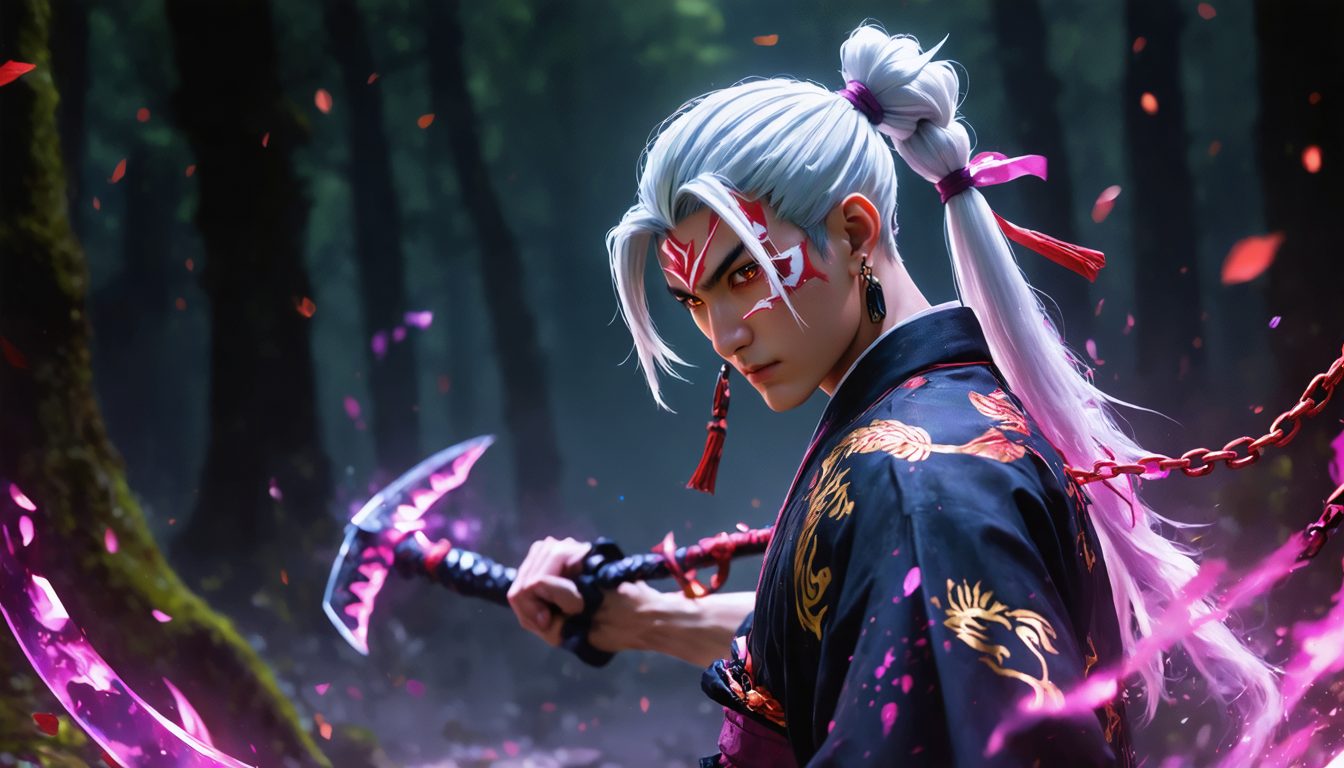 découvrez tengen uzui, le charismatique pilier du son dans demon slayer. plongez dans son univers captivant, ses compétences uniques et son rôle essentiel dans la série.