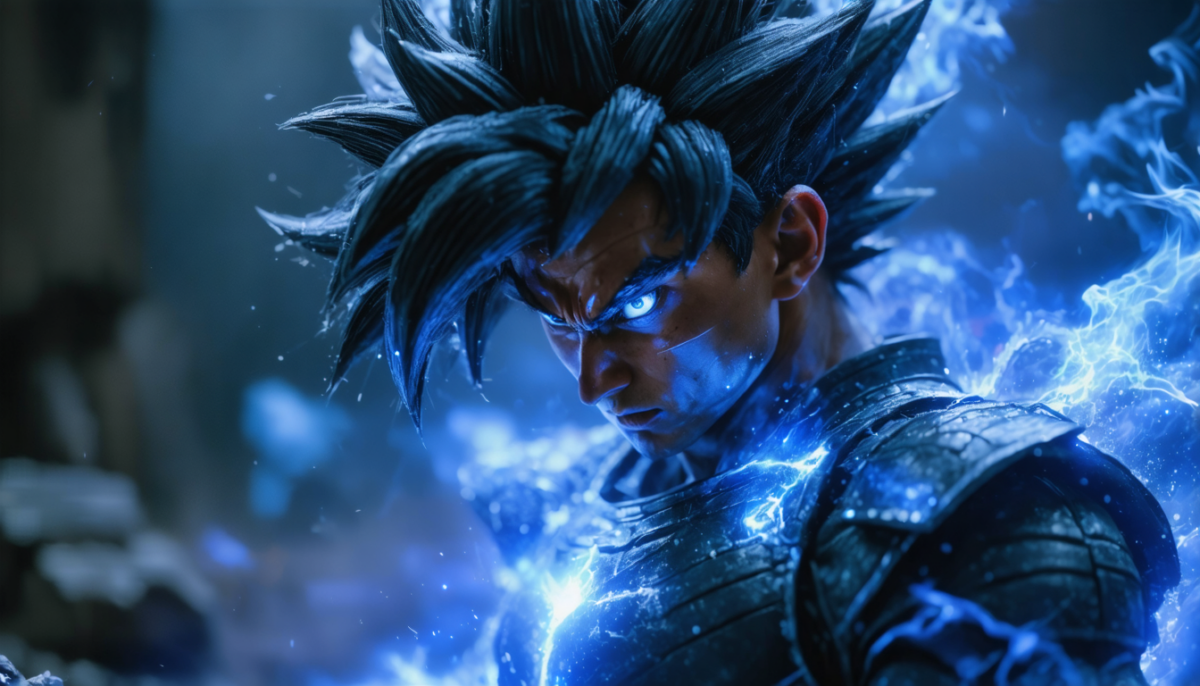découvrez thales, le guerrier sombre inspiré de l'univers dragon ball z, entre puissance et mystère dans une aventure captivante.