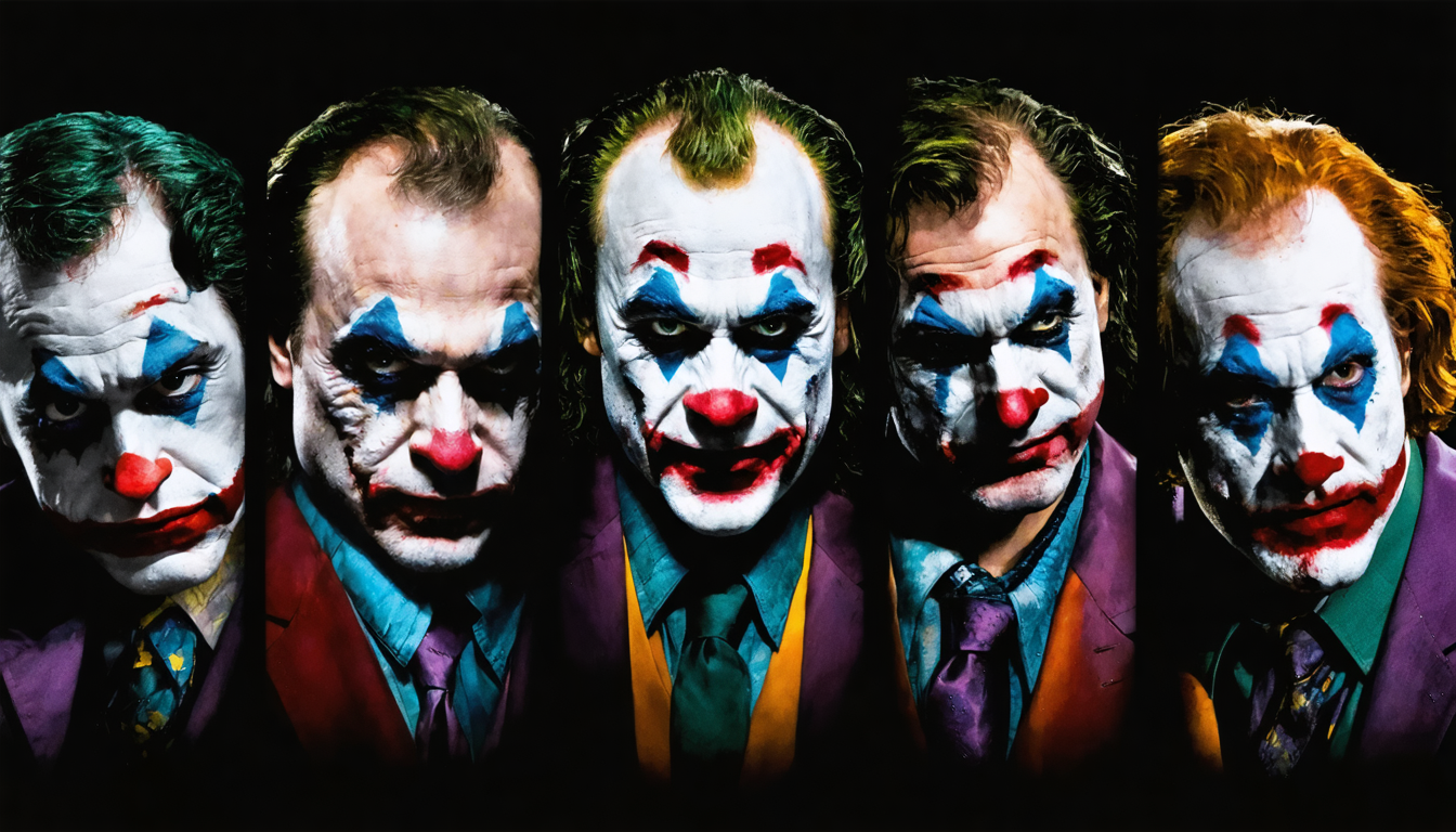 explorez l'univers fascinant du joker en découvrant tous les acteurs emblématiques qui ont incarné ce personnage iconique à travers les âges.