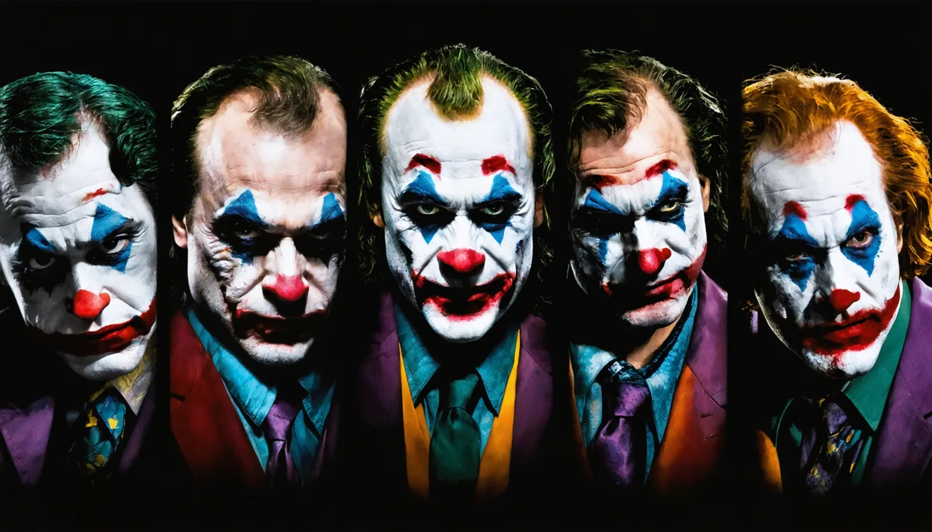 explorez l'univers fascinant du joker en découvrant tous les acteurs emblématiques qui ont incarné ce personnage iconique à travers les âges.