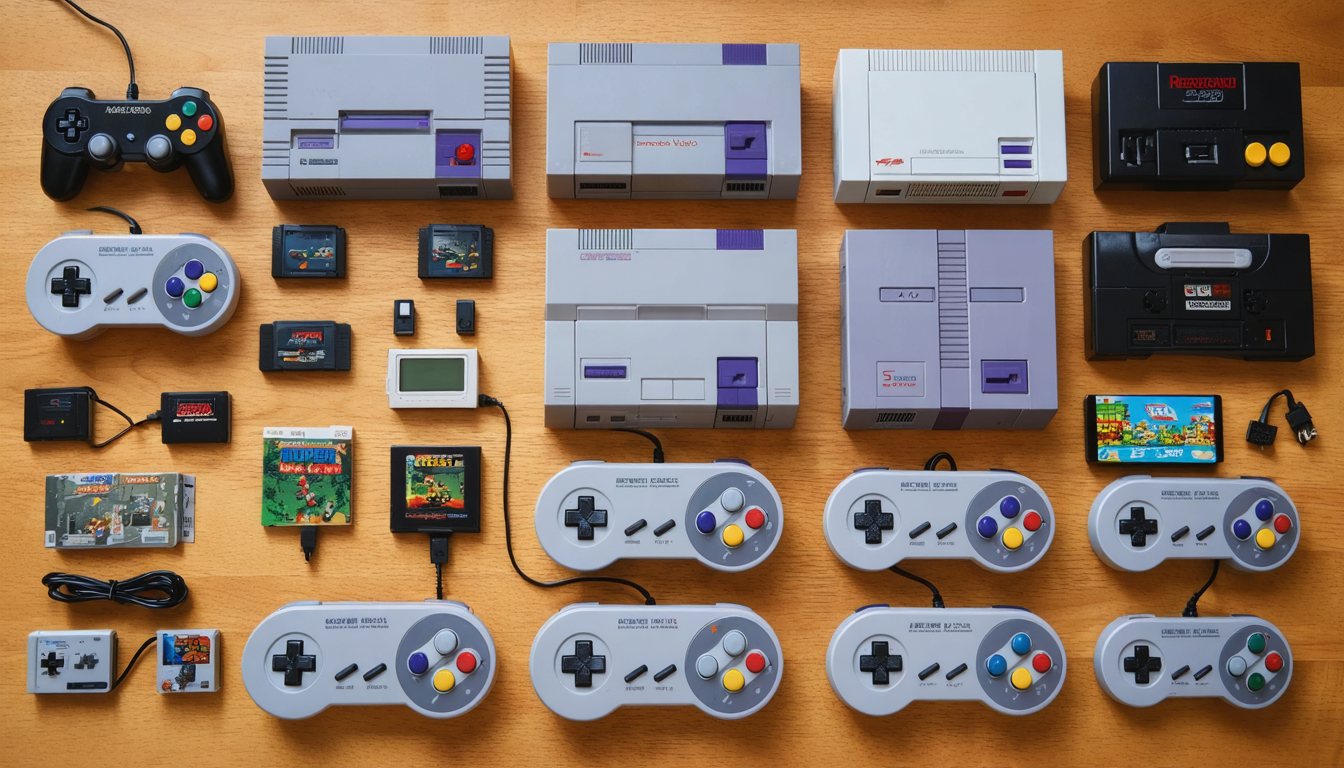 découvrez le top des consoles rétro indispensables pour tous les passionnés de gaming vintage, avec une sélection des classiques incontournables à ne pas manquer.