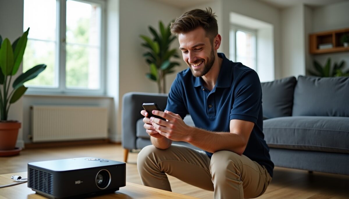 Guide pratique : Comment relier facilement votre téléphone à un vidéoprojecteur